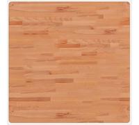 Eleganz Tavolo da 80 x 80 cm, quadrato in legno di faggio massiccio laccato, piano di alta qualità per cucina, soggiorno o ufficio, durevole e facile da pulire