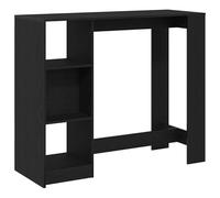 Eleganz Tavolo da bar in legno massello di quercia con ripiano 102,5 x 46 x 103,5 cm - Tavolo da cucina o bar di alta qualità per soggiorno e cucina - Durevole ed elegante