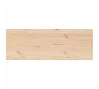 Eleganz Tavolo in legno di pino massiccio, 110 x 40 x 1,7 cm, rettangolare, non trattato, ideale per cucina, soggiorno o ufficio, naturale e durevole