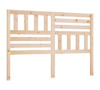 Eleganz Testiera in legno massello di pino 166 x 4 x 100 cm, design naturale per camera da letto e soggiorno, durevole ed elegante, si adatta a qualsiasi telaio del letto