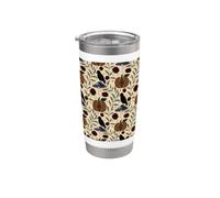 Eleganza del corvo di Halloween Bicchiere termico in acciaio inox doppia parete