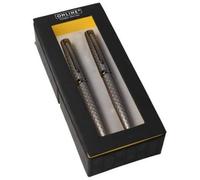 Eleganza Diamond Set Pluma Y Boligramfo Titanium 34666