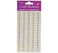 Eleganza Oaktree Crafts Adesivi Stelle, Argento