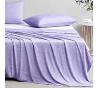 Elegear Coperta Rinfrescante, Arc-Chill 3.0 Q-Max>0.5 Coperta Estiva Fresca, Traspirante Comoda Leggera Morbida Coperta Rinfrescante Double-Face per Letto, Divano, Viaggio, 150x200cm, Viola