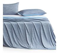 Elegear Coperta Rinfrescante, Arc-Chill 3.0 Q-Max>0.5 Coperta Estiva Fresca, Traspirante Comoda Leggera Morbida Coperta Rinfrescante Double-Face per Letto, Divano, Viaggio, 150x200cm, Blu