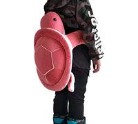 Elegeet Equipaggiamento protettivo per sci, pattinaggio, snowboard, cuscino carino a forma di tartaruga (rosso, grande)