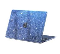 eleger Cover brillantini compatibile con MacBook Air 13 pollici M4 M3 M2 [Colore coordinato con il Mac], modello 2025 2024 2022, Custodia rigida in plastica per MacBook Air 13,6", Mezzanotte