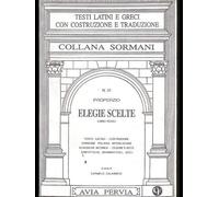 Elegie scelte. Libro 3º