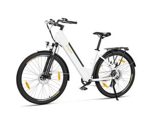 Eleglide Bicicletta elettrica T1 Step-Thru, bicicletta elettrica da 27,5", bici da trekking, E-City con batteria al litio da 36 V, 13 Ah, fino a 100 KM, motore da 250 W, conforme all'UE, display LCD