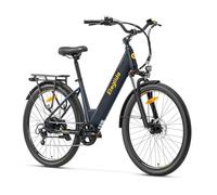 Eleglide Bicicletta elettrica T2 27,5", freni a disco idraulici, batteria da 36 V 13 Ah, autonomia 100 km, cambio a 7 velocità, bici elettrica da città