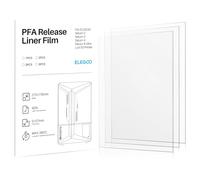 ELEGOO 3pcs PFA Film per stampanti 3D Saturn 2/Saturn 3/Saturn 4/ Saturn 4 Ultra/Saturn 4 Ultra 16K, con Dimensioni di 273 x 176 mm² e Spessore di 0,127 mm