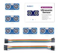 ELEGOO 5pcs HC-SR04 Modulo Sensore Misuratore Distanze Ad Ultrasuoni per MEGA R3 Robot XBee ZigBee Ultrasonic Module Sensor