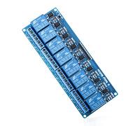 ELEGOO 8 Channel DC 5V Modulo Relè con Accoppiatore Ottico Relay Module | per Arduino UNO Mega 1280 DSP Arm PIC AVR Raspberry Pi