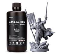 ELEGOO ABS-Like Ultra Resina 1000g Grigio, Extra Resistente e Durevole, Compatibile con Stampanti 3D MSLA/DLP/LCD, Ideale per Prototipi e Applicazioni Tecniche