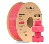ELEGOO Filamento ABS 1,75 mm per Stampante 3D, Elevata Tenacità e Resistenza agli Urti, Resistente al Calore e all’Acqua, Qualità Industriale per Stampanti FDM, Bobina da 1 kg, Rosa