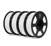 ELEGOO Filamento PLA 1,75mm Bianco 4KG, Filamento per Stampante 3D, Precisione Dimensionale ±0,02mm, Bobina da 1kg (2,2lbs), Compatibile con la Maggior Parte delle Stampanti 3D