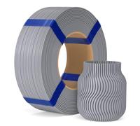 ELEGOO Filamento PLA Basic Di Ricarica 1,75 mm Grigio 1 kg, PLA Refill Per Stampante 3D Senza Bobina, Precisione +/- 0,02 mm, Compatibile Con Bobina Riutilizzabile