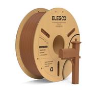 ELEGOO - Filamento PLA+ da 1,75 mm, 1 kg, filamento per stampante 3D, precisione dimensionale: +/- 0,02 mm, bobina di cartone, adatto alla maggior parte delle stampanti 3D FDM, marrone