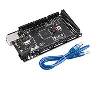 ELEGOO Mega 2560 R3 Scheda di Microcontrollore Compatibile con Arduino IDE con Microcontroller Basata con USB Cavo Nero Versione Mega Kit