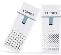 ELEGOO Mini purificatore d'aria con filtro a carbone attivo e adattatore | Air Purifier per stampante 3D LCD, DLP, MSLA in Resina Mars Saturn Jupiter (confezione da 2)