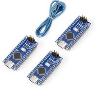 ELEGOO Nano with Headers USB C, Scheda NANO Pre-saldatacon Connettori Compatibile con Arduino IDE