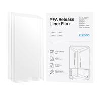 ELEGOO Pellicola di Rilascio PFA FEP V2.0 per Stampante 3D, 5 pezzi, 273 x 176 mm, Spessore 0,127 mm, Trasmissione della Luce 92%, Compatibile con Saturn 2, Saturn 3, Saturn 4 e Saturn 4 Ultra