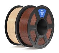 ELEGOO PETG Filamento 1,75 mm Beige Marrone 2KG, Filamento per Stampante 3D Precisione Dimensionale +/- 0,02 mm, Bobina da 1kg Compatibile con la Maggior Parte delle Stampanti 3D FDM