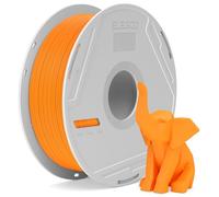 ELEGOO PLA Basic Filamento Arancione 1KG con Bobina Riutilizzabile, 1,75mm PLA 3D Alta Precisione, Installazione Facile, Compatibile con la Maggior Parte delle Stampanti 3D