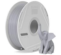 ELEGOO PLA Basic Filamento Grigio 1KG con Bobina Riutilizzabile, 1,75mm PLA 3D Alta Precisione, Installazione Facile, Compatibile con la Maggior Parte delle Stampanti 3D
