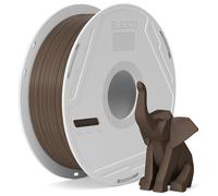 ELEGOO PLA Basic Filamento Marrone Cacao 1KG con Bobina Riutilizzabile, 1,75mm Diametro, Alta Precisione, Installazione Facile, Compatibile con la Maggior Parte delle Stampanti 3D