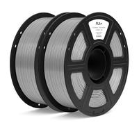 ELEGOO PL Filamento 1,75mm Grigio 2KG, PLA Plus ad Alta Resistenza per Stampanti 3D, Precisione Dimensionale +/- 0,02mm, Bobina da 1kg (2,2lbs) Compatibile con la Maggior Parte delle Stampante 3D