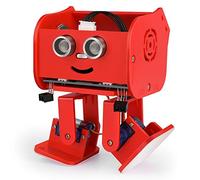 ELEGOO Progetto Arduino Kit Robot Biped Arduino di Pinguino Bot con Tutorial di Assemblaggio, Kit STEM per Hobbisti, Giocattoli STEM per Bambini e Adulti (Rosso)