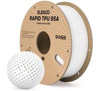 Elegoo Rapid TPU 95A White - 1,75 mm / 1000 g