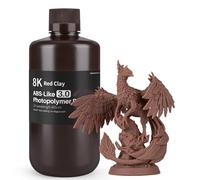 ELEGOO Resina 8K ABS-like 3.0, Alta Precisione e Dettagli Realistici, 1 kg Terracotta, Basso Odore, Non Fragile, Compatibile con Saturn 2, Saturn 4 e Saturn 4 Ultra