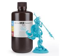 ELEGOO Resina ABS-Like 3.0+ 1 kg Blu, UV Rapida per LCD, Alta Precisione, Non Fragile, Maggiore Forza e Durezza, Compatibile con Stampanti 3D LCD/DLP