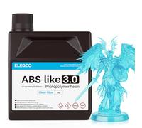 ELEGOO Resina ABS-Like 3.0 2 kg Blu Trasparente, UV Rapida per LCD, Alta Precisione, Non Fragile, Maggiore Forza e Durezza, Compatibile con Stampanti 3D LCD/DLP