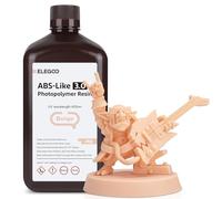 ELEGOO Resina ABS-Like 3.0 2 kg Pelle, UV Rapida per LCD, Alta Precisione, Non Fragile, Maggiore Forza e Durezza, Compatibile con Stampanti 3D LCD/DLP