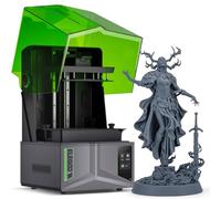 ELEGOO Saturn 4 12K Stampante 3D Resina, Livellamento Automatico, Schermo LCD Mono da 10”, Sensore Intelligente, Lente di Collimazione COB+Fresnel, Dimensioni di Stampa 218,88mmx122,88mmx220mm