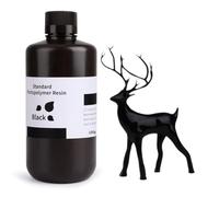 ELEGOO Stampante 3D Resina LCD 405nm Resina Fotopolimerizzante UV Resina Fotopolimerica Standard per Stampa 3D LCD Nero Scuro 1000g