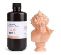 ELEGOO Stampante 3D Resina LCD 405nm Resina Fotopolimerizzante UV Resina Fotopolimerica Standard per Stampa 3D LCD Beige 1000g