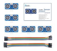 Elegoo Ultrasonic Sensor, sensore hc-sr04 - Kit per Arduino Uno MEGA2560 Scheda Raspberry Pi, Disponibile a scarica