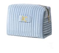 Elehui Borsa da viaggio trapuntata per il trucco, regalo di compleanno personalizzato per donne, organizer per accessori di bellezza, regalo unico per mamma, moglie, sorella, migliore amica