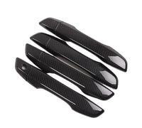 ELEKMPMGTD Auto Copertura Decorativa Maniglia Esterna Portiera Smart ABS Per Civic 2016 2017 2018 2019(Fibra di carbonio C)