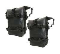 ELEKMPMGTD Barre Protezione Telaio Motociclo Universale Borsa Impermeabile Strumento Riparazione Borsa Posizionamento Per Suzuki Borse laterali motociclette(Nero)