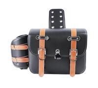 ELEKMPMGTD Borsa Laterale Universale Moto Per Y&amaha Con Vano Portaoggetti Borse laterali motociclette(MARRONE)