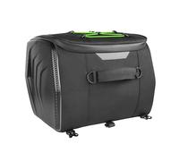 ELEKMPMGTD Borsa Sella Impermeabile Moto Posteriore Coda SaddleBag Per Y&amaha Borse laterali motociclette(MC133 Verde)