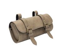 ELEKMPMGTD Moto Strumento Forcella Borse Laterali Manubrio Sissy Bar Storage Bag Per Y&amaha Borse laterali motociclette(Brown gray)