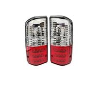 ELEKNZBZTG Lampada di stop Per Nissan Per Patrol GQ Y60 GR 1988 1987-1997 Gruppo Fanale Posteriore Per Auto Luce Freno Indicatore Di Direzione Modificati Fanale( Red and White)