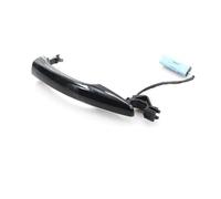 ELEKNZBZTG Maniglia Esterna Della Porta Maniglia esterna nera per porta con foro chiave sensore Per Peugeot 508/408/308S/4008/5008 Per Citroen C5/C6( Rear Left)