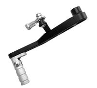 ELEKNZBZTG Per XL750 Per Transalp 2023-2025 Leva del cambio in lega di alluminio nera/argentata Ricambi per moto Pedale del cambio pieghevole(Silvery)